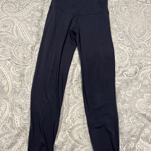 Offline by Aerie 7/8 high rise navy blue legging EUC large